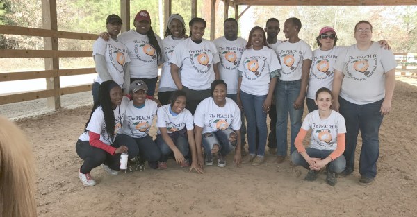 Shianne Gibson, Mya Foster, Jessica Wornum, Yalandria Derricho, Legacy Gibson, Tiahna Ball, Zykerria Hill. We had the energy of the young at heart: Elissa McCaskill, Katherine Hosmer, Andrea Gibson, Demetria Cannady, Garrett Carter, Garry Cannady, Sarah Meleco and Gwendolyn Coley.